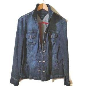 Tommy Hilfiger denim jacket shaket sz large